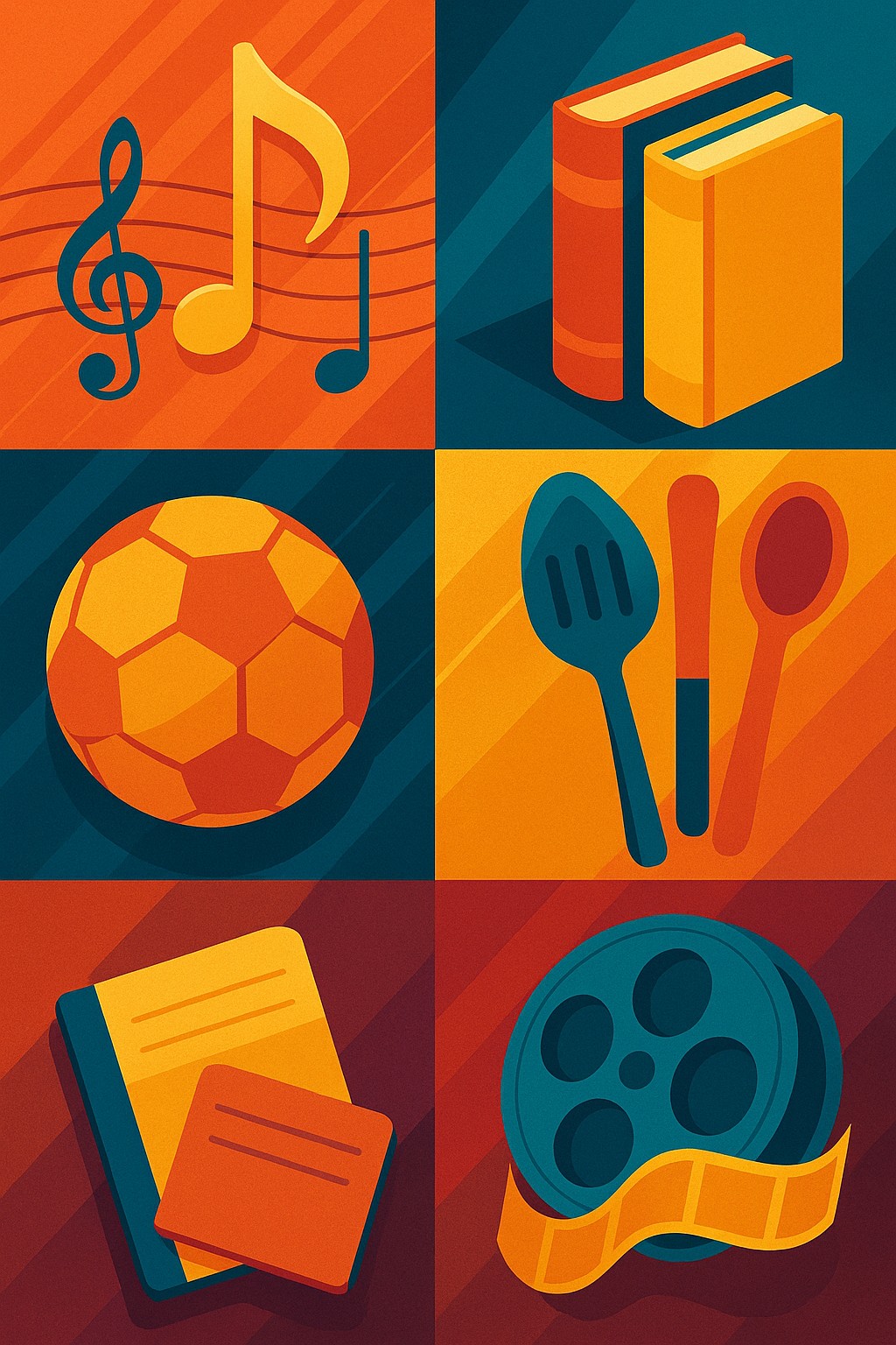 Hobbies illustration