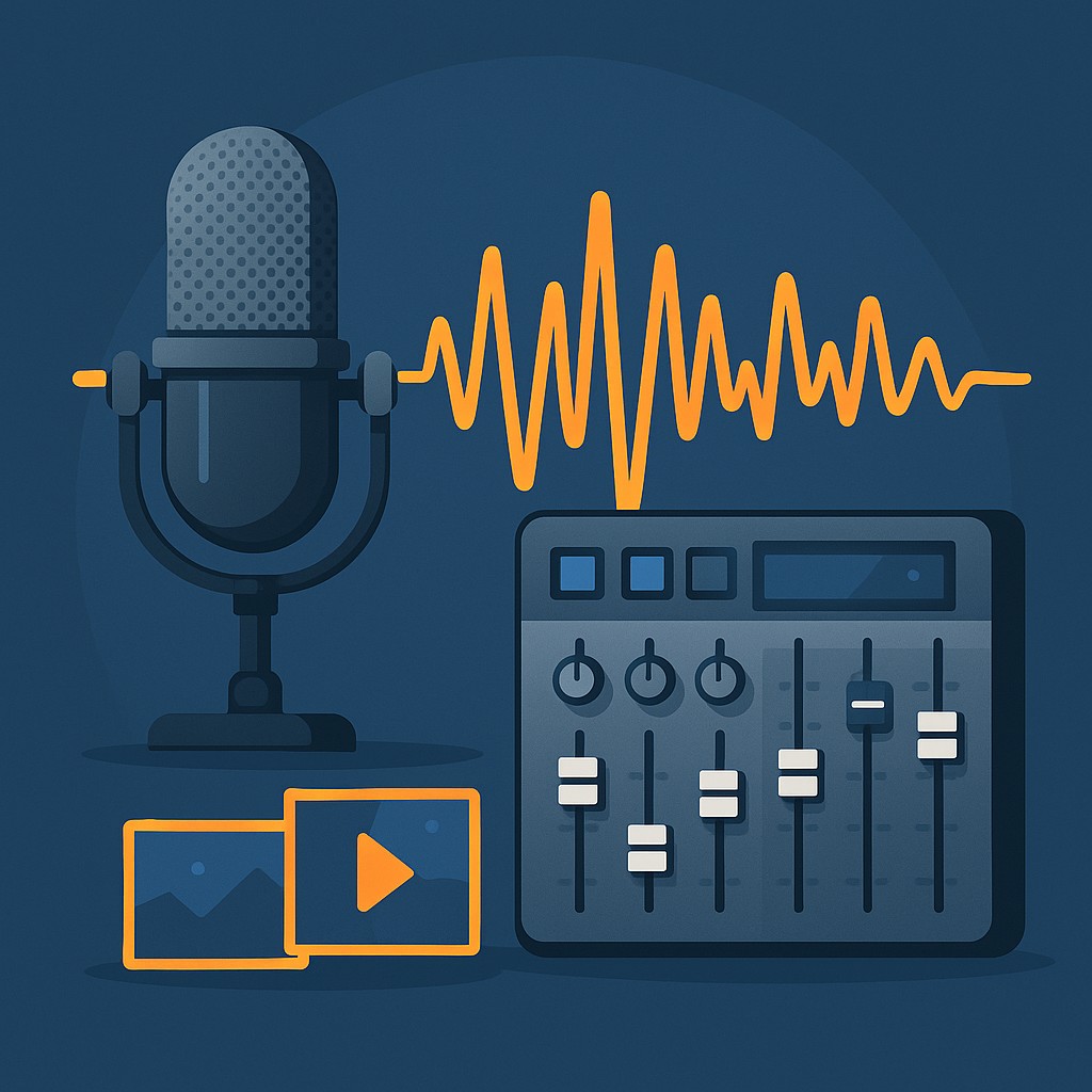 Sound and audio illustration